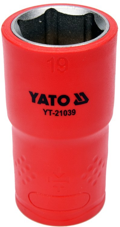 NASADKA IZOLOWANA 19MM 1/2'' 6-KĄT VDE YATO NASADKA IZOLOWANA 19MM 1/2'' 6-KĄT VDE YATO