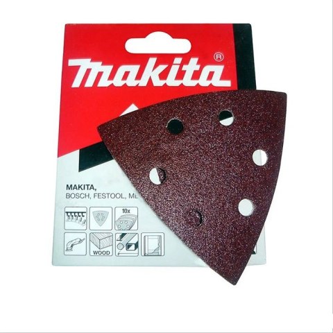 PAPIER SZLIFIERSKI 94MM DELTA, 80 CZERWONY (10SZT.) MAKITA PAPIER SZLIFIERSKI 94MM DELTA, 80 CZERWONY (10SZT.) MAKITA