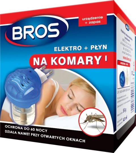 PŁYN. NA KOMARY,+ ELEKTROFUMIGATOR. BROS PŁYN. NA KOMARY,+ ELEKTROFUMIGATOR. BROS