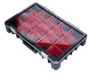 ORGANIZER HD 600 CZARNY, PRZEGRODY UN