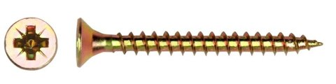 WKRĘT DO DREWNA OCYNK ŻÓŁTY 3.5*12MM UN WKRĘT DO DREWNA OCYNK ŻÓŁTY 3.5*12MM UN