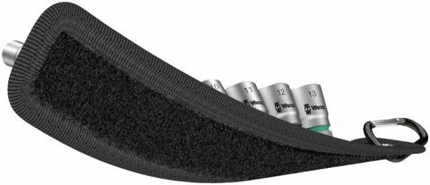 ZESTAW KLUCZY NASADOWYCH ZYKLOP 1/4'' 9 CZĘŚCI – WERA BELT A4 ZESTAW KLUCZY NASADOWYCH ZYKLOP 1/4'' 9 CZĘŚCI – WERA BELT A4