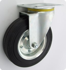 KOŁO METAL-GUMA 200MM SKRĘT WZMACNIANE 62NW UN