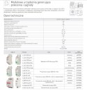 LAMPKA SYGNALIZACYJNA NA SZYNĘ DIN E.I.DIN.220 CZERWONA ENEXT