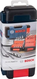 ZESTAW WIERTEŁ 18 SZT. POINTTEQ DO METALU 1-10MM BOSCH