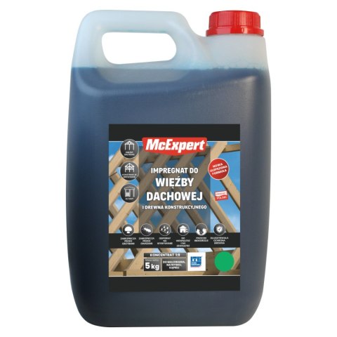 IMPREGNAT, DO WIĘŹBY DACHOWEJ KONCENTRAT 1:9 5KG MC EXPERT IMPREGNAT, DO WIĘŹBY DACHOWEJ KONCENTRAT 1:9 5KG MC EXPERT