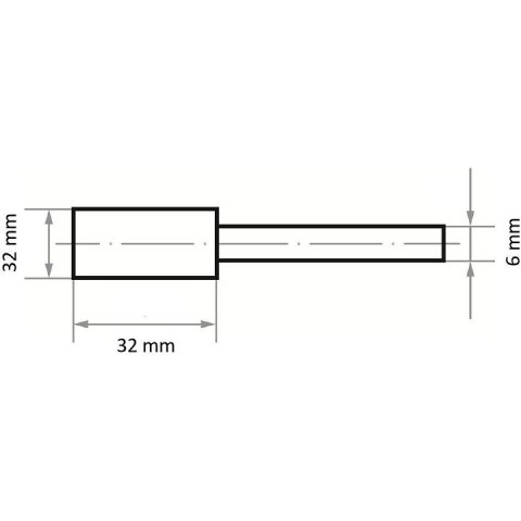 ŚCIERNICA TRZPIENIOWA NK 24 QU BA TWARDA 32*32*6 LUKAS ŚCIERNICA TRZPIENIOWA NK 24 QU BA TWARDA 32*32*6 LUKAS