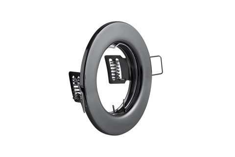 SUFITOWA OPRAWA PUNKTOWA PARMA IP20 OKRĄGŁA CZARNY CHROM GTV SUFITOWA OPRAWA PUNKTOWA PARMA IP20 OKRĄGŁA CZARNY CHROM GTV