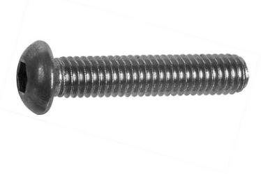 WKRĘT DO METALU Z ŁBEM KULISTYM A2 ISO 7380 8*20MM 7380-1 UN WKRĘT DO METALU Z ŁBEM KULISTYM A2 ISO 7380 8*20MM 7380-1 UN