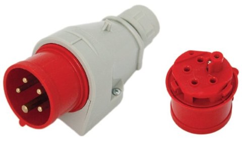 WTYKA IZOLACYJNA STAŁA 16A 400V 3P+Z IP44 TAREL WTYKA IZOLACYJNA STAŁA 16A 400V 3P+Z IP44 TAREL