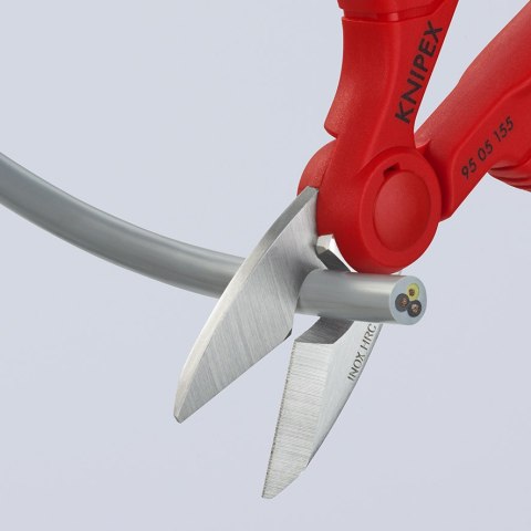 NOŻYCZKI UNIWERSALNE DLA ELEKTRYKÓW 155MM KNIPEX NOŻYCZKI UNIWERSALNE DLA ELEKTRYKÓW 155MM KNIPEX