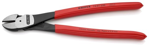 SZCZYPCE TNĄCE BOCZNE O ZWIĘKSZONYM PRZEŁOŻENIU 250MM KNIPEX SZCZYPCE TNĄCE BOCZNE O ZWIĘKSZONYM PRZEŁOŻENIU 250MM KNIPEX