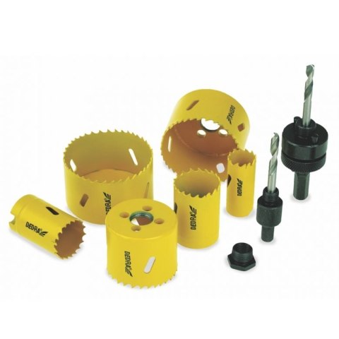 ZESTAW OTWORNIC BI-METALOWYCH 9 SZT. DEDRA ZESTAW OTWORNIC BI-METALOWYCH 9 SZT. DEDRA
