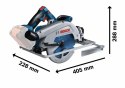 PILARKA TARCZOWA GKS 18V-68 GC 2*8.0AH LB BOSCH