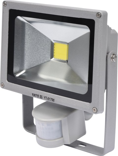 REFLEKTOR DIODOWY Z CZUJNIKIEM RUCHU 20W YATO REFLEKTOR DIODOWY Z CZUJNIKIEM RUCHU 20W YATO