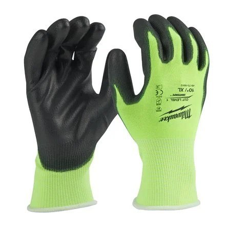 RĘKAWICE ANTYPRZECIĘCIOWE HI-VIS-A ROZM XL/10 MILWAUKEE