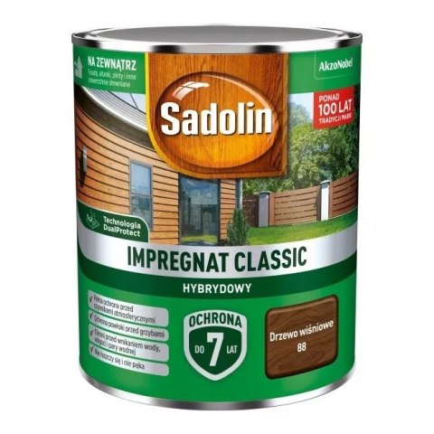 SADOLIN IMPREGNAT CLASSIC HYBRYDO 7 LAT DRZEWO-WIŚNIOWE 4.5L SADOLIN SADOLIN IMPREGNAT CLASSIC HYBRYDO 7 LAT DRZEWO-WIŚNIOWE 4.5L SADOLIN