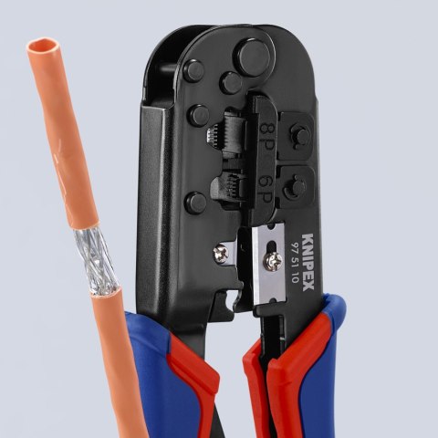 SZCZYPCE DO ZAGNIATANIA WTYKÓW TELEFONICZNYCH TYPU WESTERN KNIPEX SZCZYPCE DO ZAGNIATANIA WTYKÓW TELEFONICZNYCH TYPU WESTERN KNIPEX