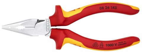SZCZYPCE UNIWERSALNE Z OSTRO ZAKOŃCZONYMI SZCZĘKAMI PCV145MM KNIPEX SZCZYPCE UNIWERSALNE Z OSTRO ZAKOŃCZONYMI SZCZĘKAMI PCV145MM KNIPEX
