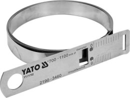 TAŚMA DO POMIARU ŚREDNICY I OBWODU2190-3460/0,1MM NIERDZEWNA YATO