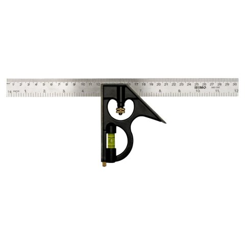 KĄTOWNIK STOLARSKI Z Z POZIOMICĄ 300MM BAHCO KĄTOWNIK STOLARSKI Z Z POZIOMICĄ 300MM BAHCO