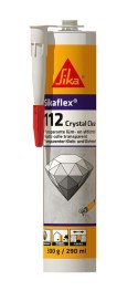 Klej montażowy uszczelniający Sikaflex-112 290ml bezbarwny – elastyczny, do szkła i PCV
