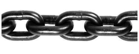 ŁAŃCUCH ZAWIESIOWY CZARNY 8MM G8 WLL 2.0T EN818-2 UN
