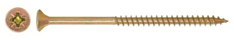 WKRĘT DO DREWNA OCYNK ŻÓŁTY 6.0*130MM GWINT NIEPEŁNY MC FIX WKRĘT DO DREWNA OCYNK ŻÓŁTY 6.0*130MM GWINT NIEPEŁNY MC FIX