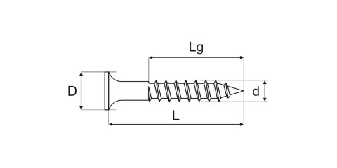 WKRĘT DO DREWNA OCYNK ŻÓŁTY 6.0*130MM GWINT NIEPEŁNY MC FIX WKRĘT DO DREWNA OCYNK ŻÓŁTY 6.0*130MM GWINT NIEPEŁNY MC FIX