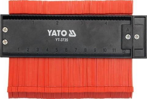 WZORNIK PROFILI 125MM YATO WZORNIK PROFILI 125MM YATO