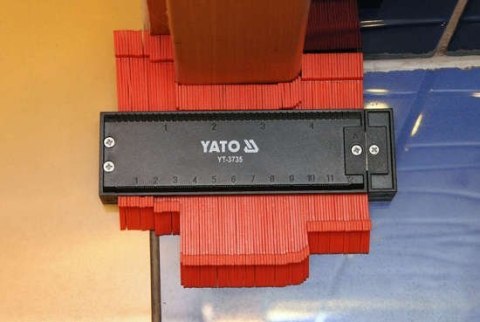 WZORNIK PROFILI 125MM YATO WZORNIK PROFILI 125MM YATO
