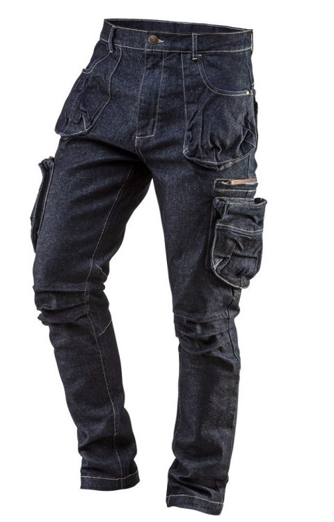 SPODNIE ROBOCZE 5-KIESZENIOWE DENIM ROZMIAR S NEO SPODNIE ROBOCZE 5-KIESZENIOWE DENIM ROZMIAR S NEO
