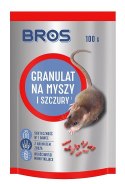 BROS GRANULAT NA MYSZY I SZCZURY 100G – skuteczna trutka na gryzonie