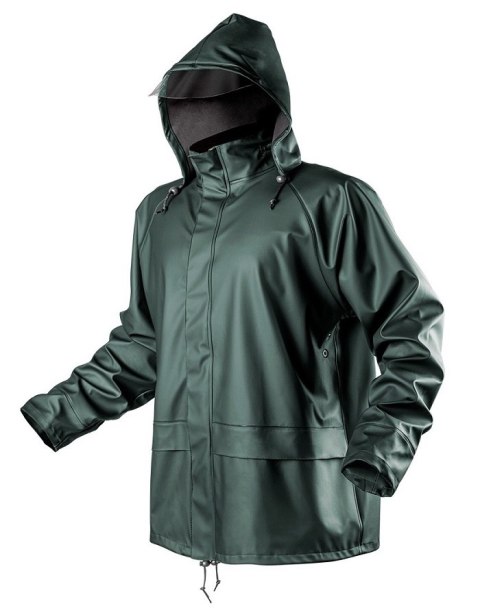 KURTKA PRZECIWDESZCZOWA PVC ROZMIAR XL NEO KURTKA PRZECIWDESZCZOWA PVC ROZMIAR XL NEO