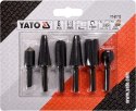 FREZY DO METALU I DREWNA 6-15 MM 6 SZT. YATO