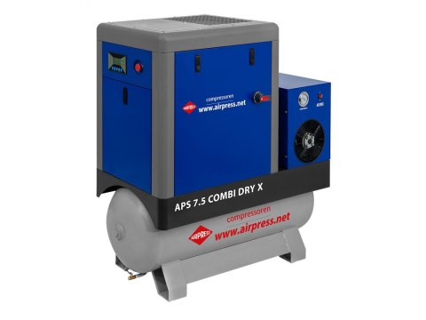 KOMPRESOR ŚRUBOWY APS 7.5 COMBI DRY X AIRPRESS KOMPRESOR ŚRUBOWY APS 7.5 COMBI DRY X AIRPRESS