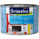 ŚNIEŻKA SUPERMAL EMALIA AKRYLOWA CZARNA A445 0,8L