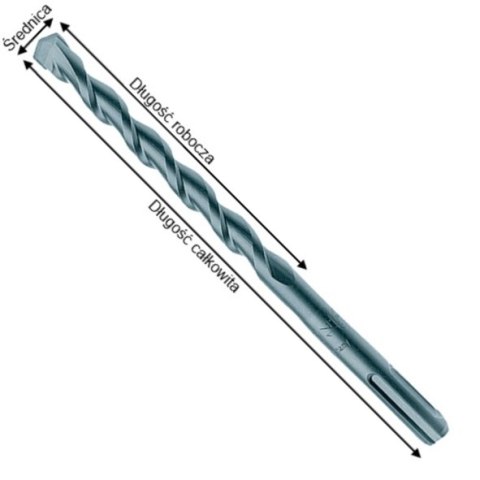 WIERTŁO SDS-PLUS 8*100MM MAKITA WIERTŁO SDS-PLUS 8*100MM MAKITA