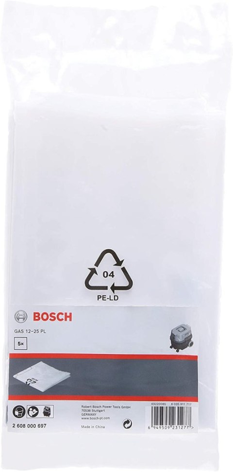 WORKI DO GAS 12-25 5PC Z POLIETYLENU (PE) BOSCH WORKI DO GAS 12-25 5PC Z POLIETYLENU (PE) BOSCH