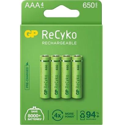 AKUMULATOR RECYKO NIMH 1,2V 65AAAHCE-EB4 AAA GP BATTERY AKUMULATOR RECYKO NIMH 1,2V 65AAAHCE-EB4 AAA GP BATTERY
