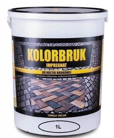 KOLORBRUK IMPREGNAT KOLORYZUJACY DO KOSTKI BRUK.SZARY 1L AKSILBET KOLORBRUK IMPREGNAT KOLORYZUJACY DO KOSTKI BRUK.SZARY 1L AKSILBET