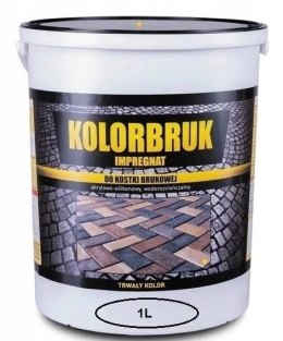 KOLORBRUK IMPREGNAT KOLORYZUJACY DO KOSTKI BRUK. ŻÓŁTY 1L AKSILBET