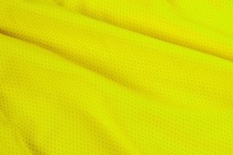 KOSZULKA T-SHIRT OSTRZEGAWCZY CIEMNY DÓŁ ŻÓŁTY S NEO