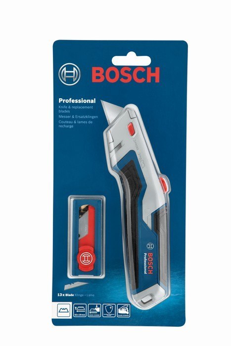 NÓŻ SKŁADANY + OSTRZA 13 SZT. BOSCH