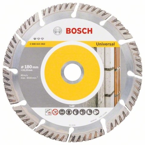 TARCZA DIAMENTOWA BUDOWLANA S4U 180MM BOSCH TARCZA DIAMENTOWA BUDOWLANA S4U 180MM BOSCH
