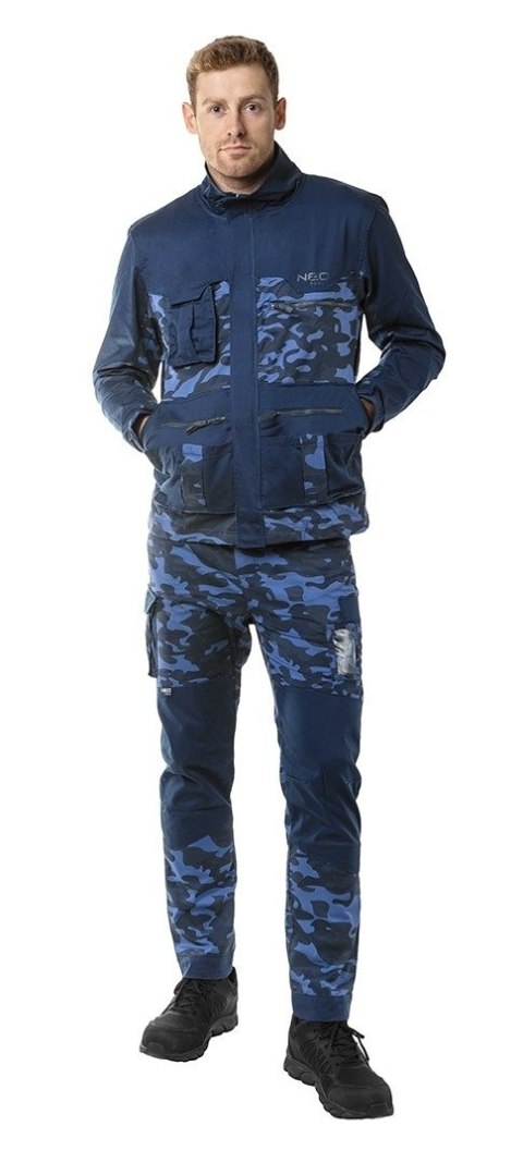 BLUZA ROBOCZA CAMO NAVY, ROZMIAR M NEO BLUZA ROBOCZA CAMO NAVY, ROZMIAR M NEO
