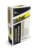 GŁADŹ SZPACHLOWA LUKSUSOWA 20KG SICHER – GIPSOWO-POLIMEROWA, ŁATWA W SZLIFOWANIU