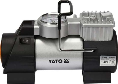 KOMPRESOR SAMOCHODOWY Z LAMPĄ LED 180W YATO KOMPRESOR SAMOCHODOWY Z LAMPĄ LED 180W YATO