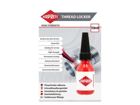 KLEJ DO USZCZELNIANIA GWINTÓW STRONG 10ML AIRPRESS KLEJ DO USZCZELNIANIA GWINTÓW STRONG 10ML AIRPRESS