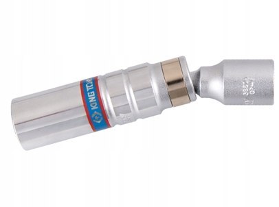 NASADKA DO ŚWIEC 3/8'' 14MM*94MM 12-KĄTNA,METALOWY KLIPS KING TONY NASADKA DO ŚWIEC 3/8'' 14MM*94MM 12-KĄTNA,METALOWY KLIPS KING TONY